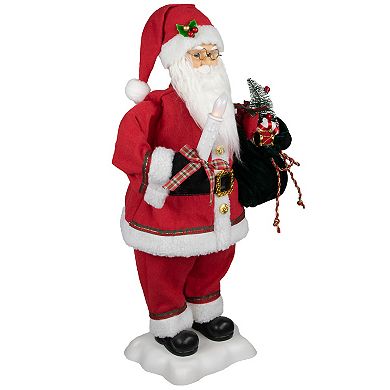 Northlight 2-ft. Animated Santa Claus Floor Decor