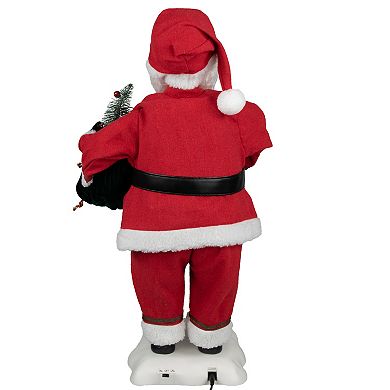 Northlight 2-ft. Animated Santa Claus Floor Decor
