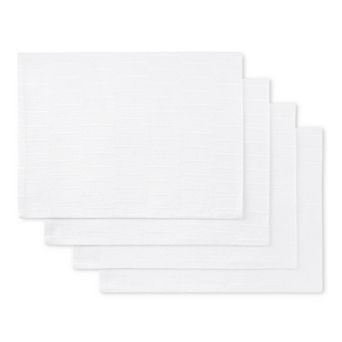 Martha Stewart Honeycomb Modern Farmhouse Reversible Placemat 4 pk