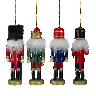Northlight Assorted Classic Nutcracker Ornaments 5" 4-piece