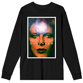 Men's David Bowie Moonage Daydream Close-Up Graphic Tee