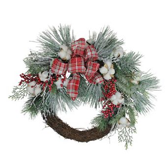 Northlight Holly Berry Red & Green Artificial Christmas Wreath