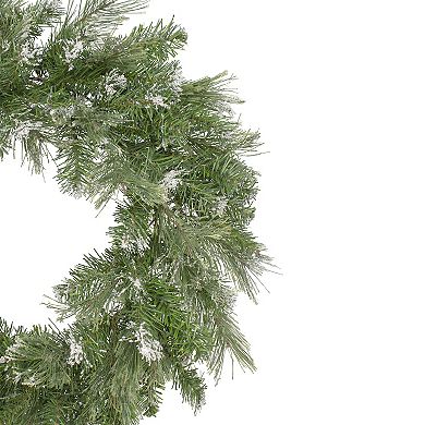 Northlight Unlit Snow Mountain Pine Artificial Christmas Wreath