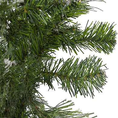 Northlight Unlit Snow Mountain Pine Artificial Christmas Wreath