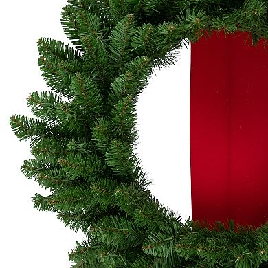 Northlight Set of 3 Wreaths on Red Ribbon Hanging Christmas Decoration