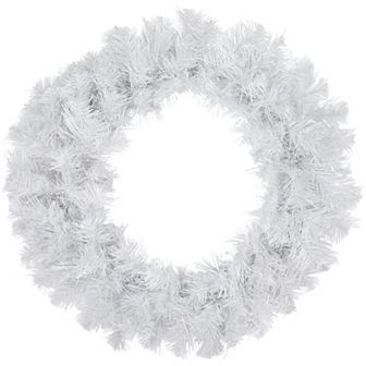 Northlight White Crystal Spruce Artificial Christmas Wreath