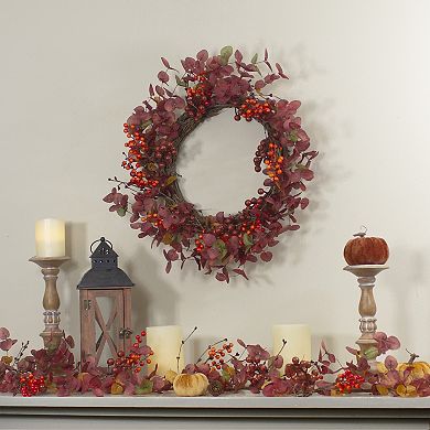 Northlight Red Berries Artificial Christmas Wreath