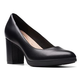Clarks® Bayla Skip Women's Leather Pumps
