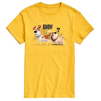 Men's The Secret Life of Pets Do I Know You Graphic Tee