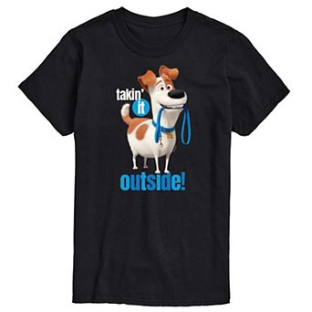 Men's The Secret Life of Pets Taking It Outside Graphic Tee