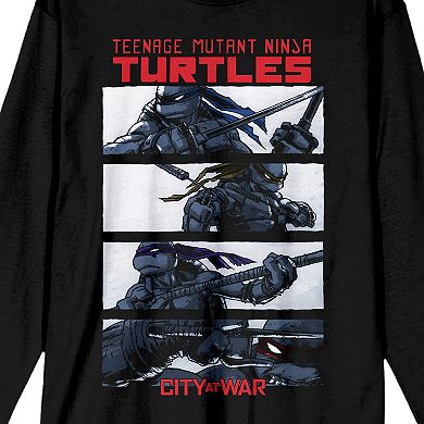 Men's Nickelodeon Teenage Mutant Ninja Turtles City At War Graphic Tee