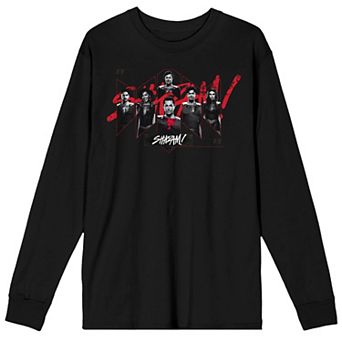 Men's DC Comics Shazam 2 Fury Of The Gods Long Sleeve Graphic Tee