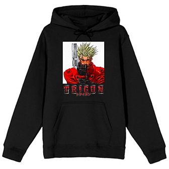 Men's Trigun Vash The Stampede With Gun Graphic Hoodie
