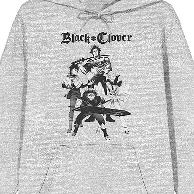 Men's Black Clover Group Graphic Hoodie