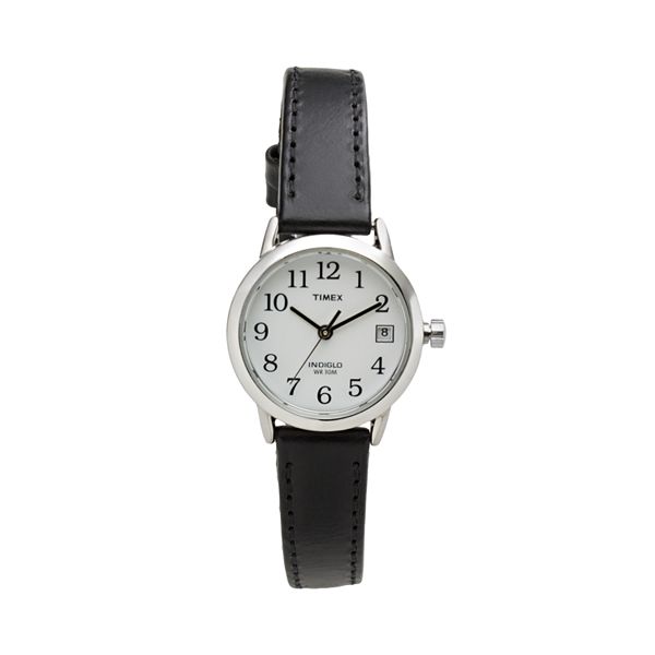 Timex® Women's Easy Reader Leather Watch - T2H3319J