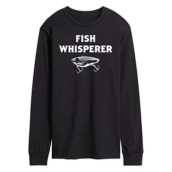 Men's Fish Whisperer Long Sleeve Graphic Tee