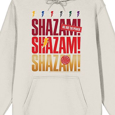Men's DC Comics Shazam 2 Fury Of The Gods We Are The Power Graphic Hoodie