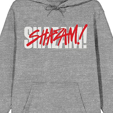 Men's DC Comics Shazam 2 Fury Of The Gods Graffiti Graphic Hoodie
