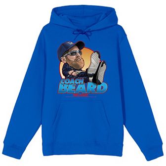 Men's Ted Lasso Coach Beard Graphic Hoodie