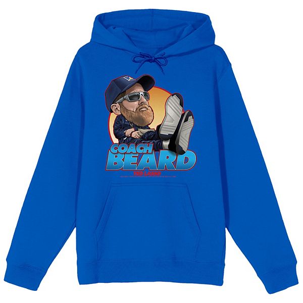 Men's Ted Lasso Coach Beard Graphic Hoodie