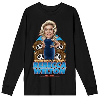Men's Ted Lasso Rebecca Welton "Turning Pandas Into Lions" Graphic Tee