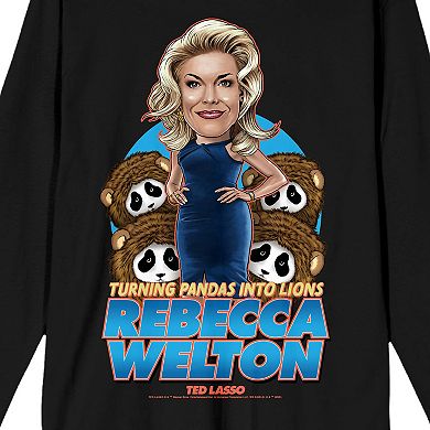 Men's Ted Lasso Rebecca Welton "Turning Pandas Into Lions" Graphic Tee