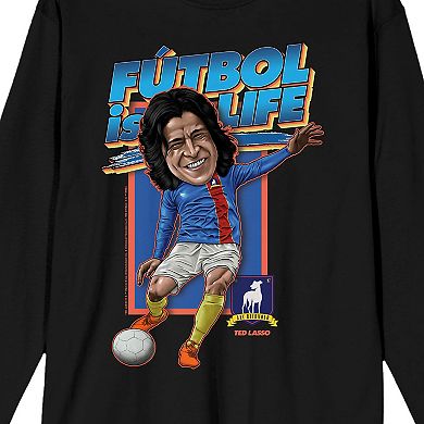 Men's Ted Lasso Dani Rojas "Fútball Is Life!" Graphic Tee