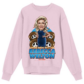 Men's Ted Lasso Rebecca Welton "Turning Pandas Into Lions" Graphic Sweatshirt