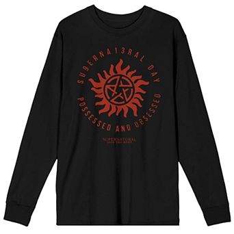 Men's Supernatural Day Possessed And Obsessed Graphic Tee