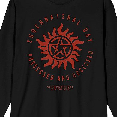Men's Supernatural Day Possessed And Obsessed Graphic Tee