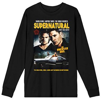 Men's Supernatural Poster "Join The Hunt" Graphic Tee