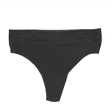 Women's Jezebel Serene High Waisted Thong Panty 530164