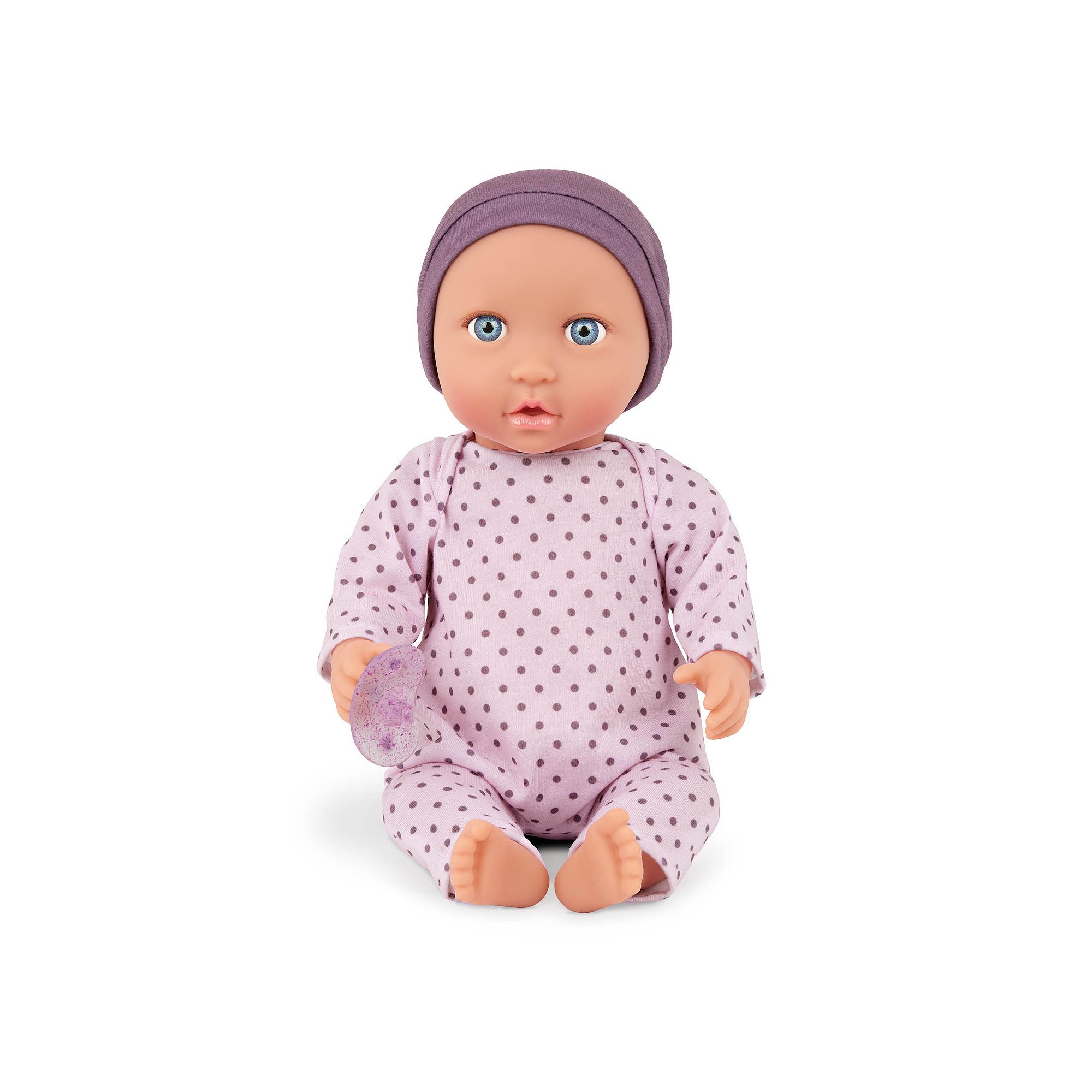 Babi LullaBaby 14-in. Baby Doll with Lilac Pajamas & Accessories, Purple