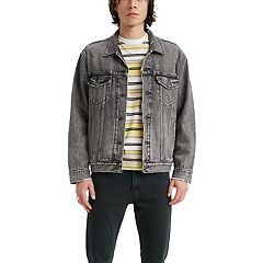 Mens jean jacket store kohls