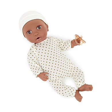Babi LullaBaby 14-in. Baby Doll with White Pajamas & Accessories