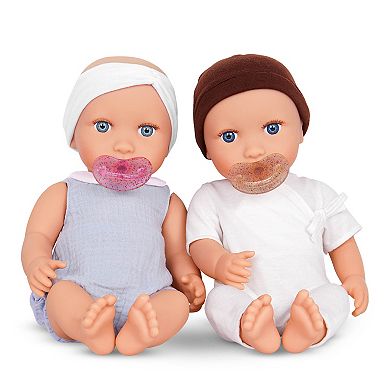 Babi 14" Twin Dolls with Accessories