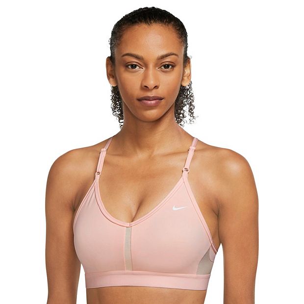 Nike Training Dri-FIT Indy v-neck light-support padded sports bra