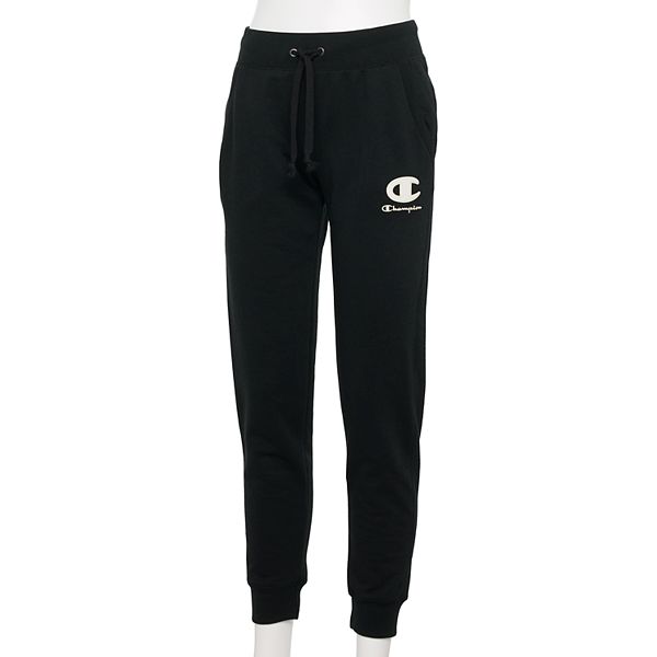 Women's Champion® Powerblend Fleece Graphic Jogger Sweatpants