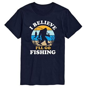 Men's I Believe I'll Go Fishing Graphic Tee