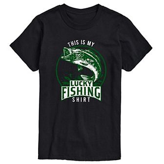 Men's Lucky Fishing Shirt Graphic Tee