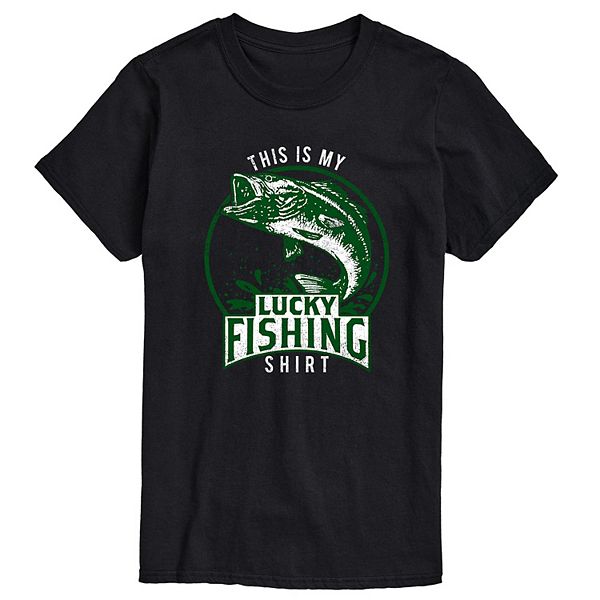 Men's Lucky Fishing Shirt Graphic Tee