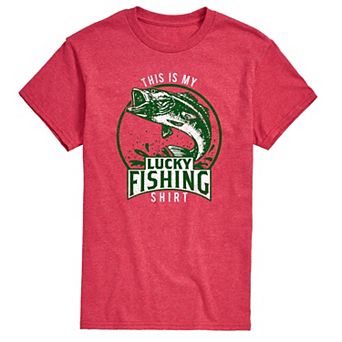 Men's Lucky Fishing Shirt Graphic Tee