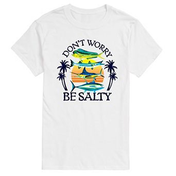 Men's Don't Worry Be Salty Graphic Tee