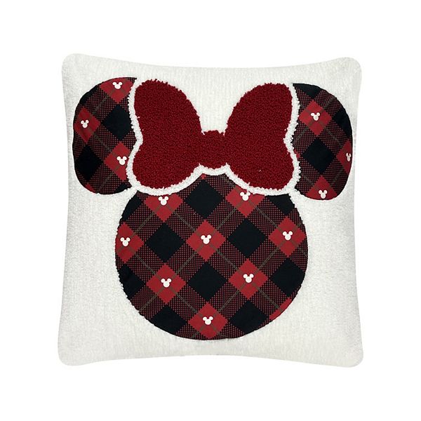 Disney Minnie and Daisy BFF Heart Pink Throw Pillow, 18x18, Multicolor