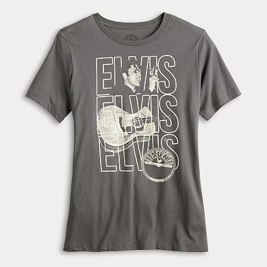 Juniors' Elvis Graphic Tee