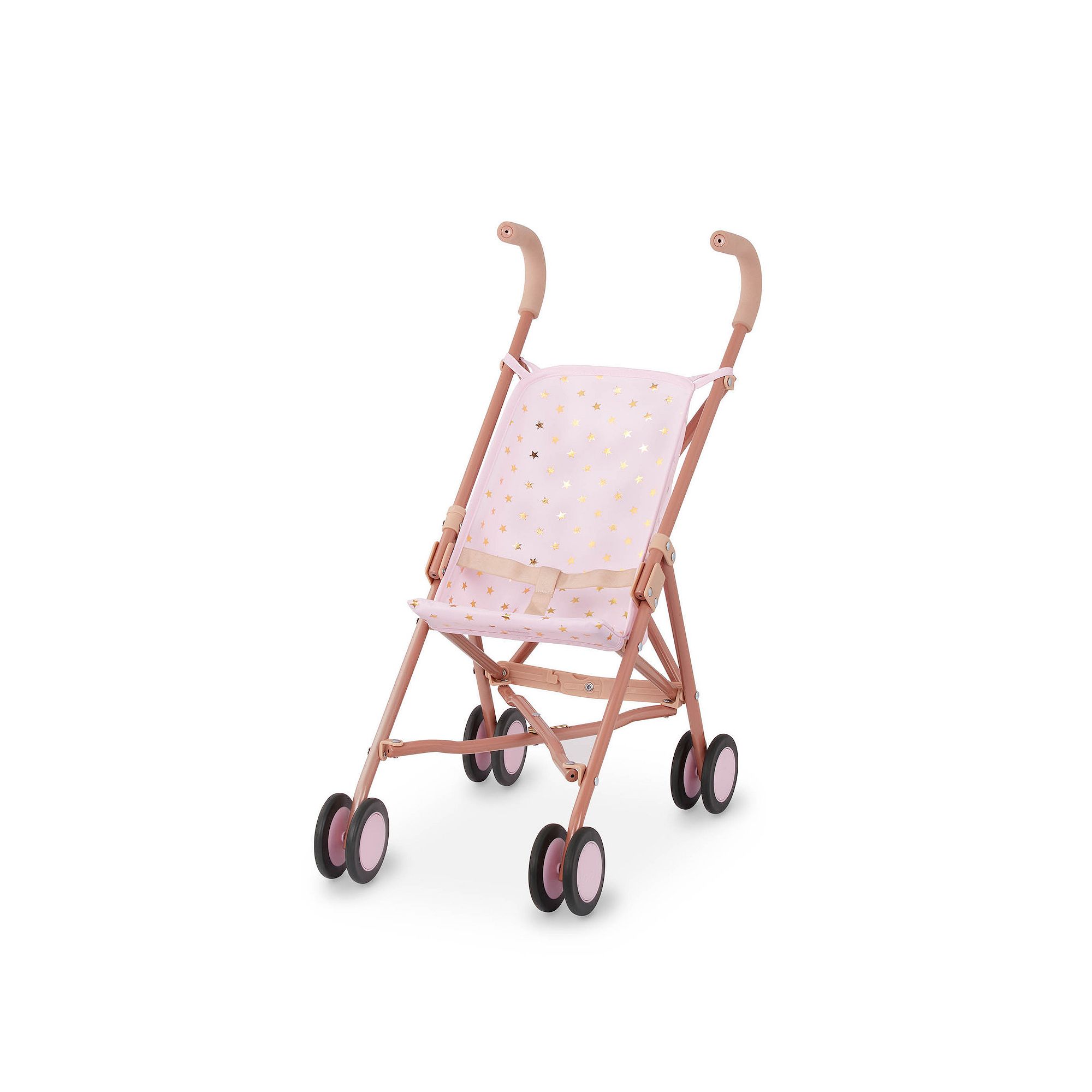 Babi 14 Baby Doll Star Printed Folding Stroller, Multi