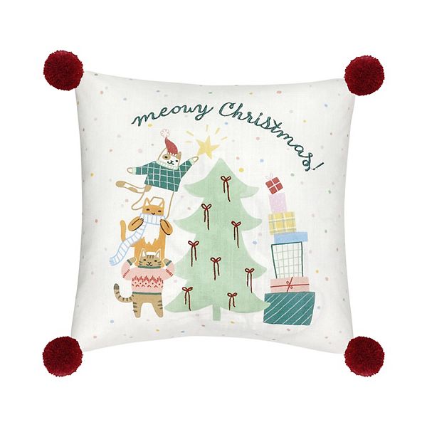 Christmas pillows at outlet kohl's