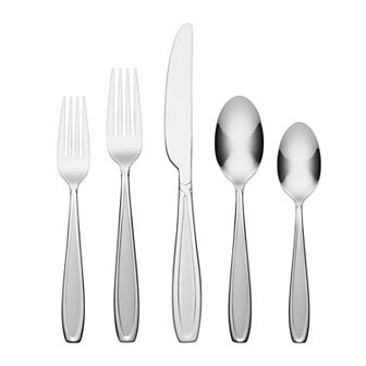 Oneida Court Sand 72 pc Flatware Set