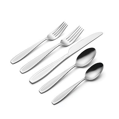 Oneida Court Sand 72-Piece Flatware Set