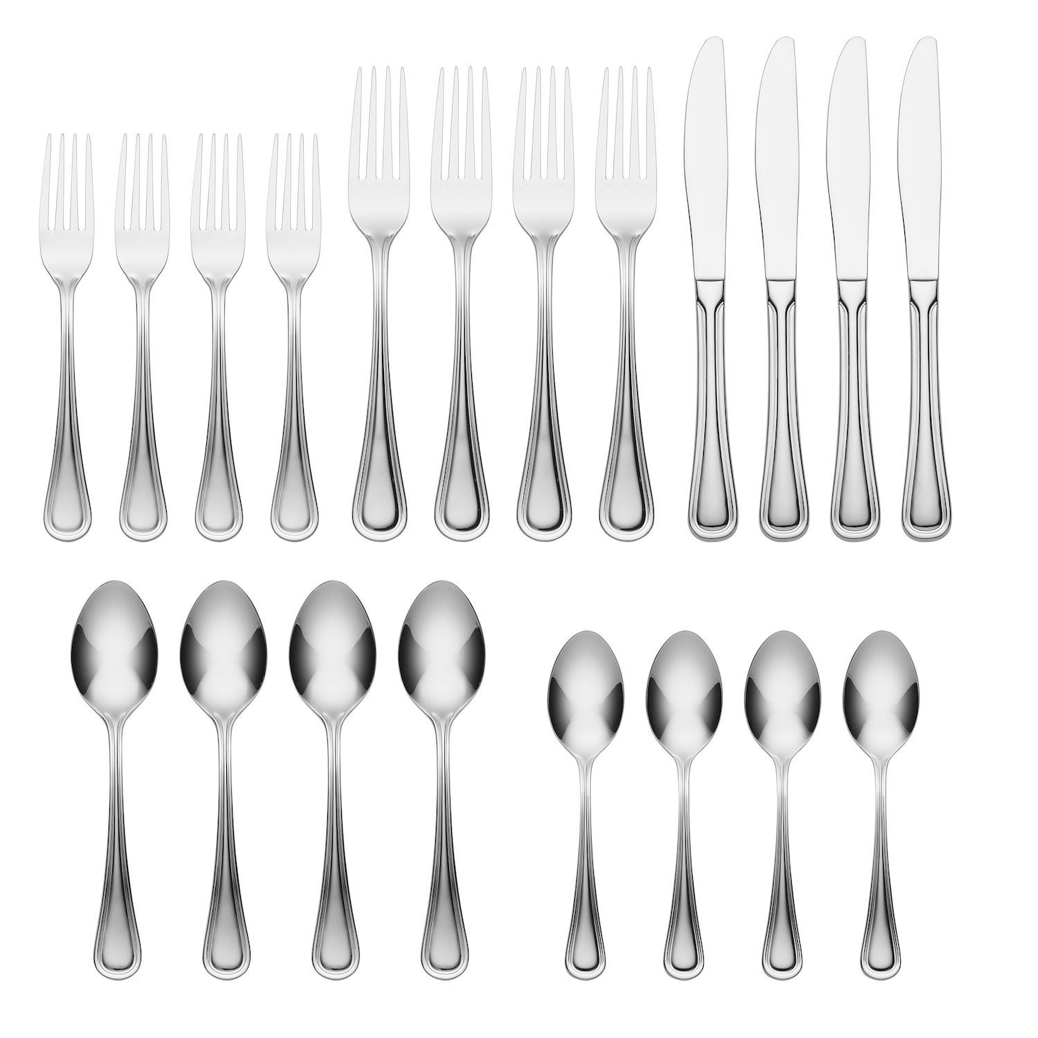 CINQUE STELLE • Set Cucchiaini Dolce - SERAFINO ZANI